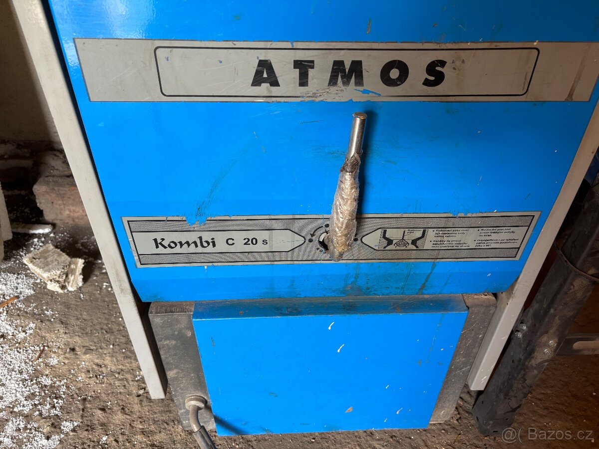 Kotel na dřevo a hnědé uhlí atmos - 3