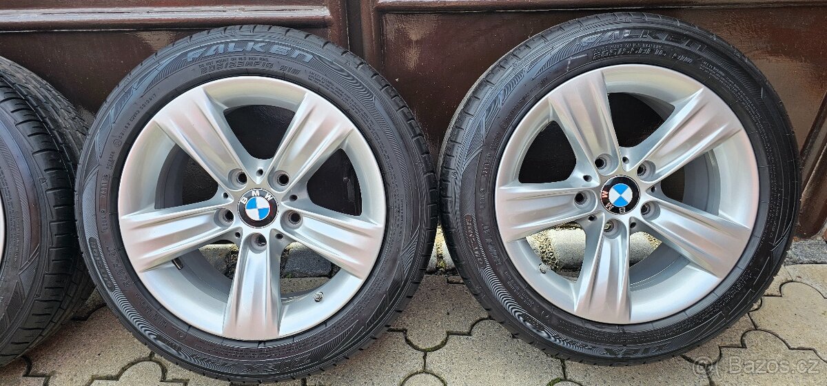 Originál alu BMW 3 F30, F31 5x120 205/55 R16 - 7mm letní