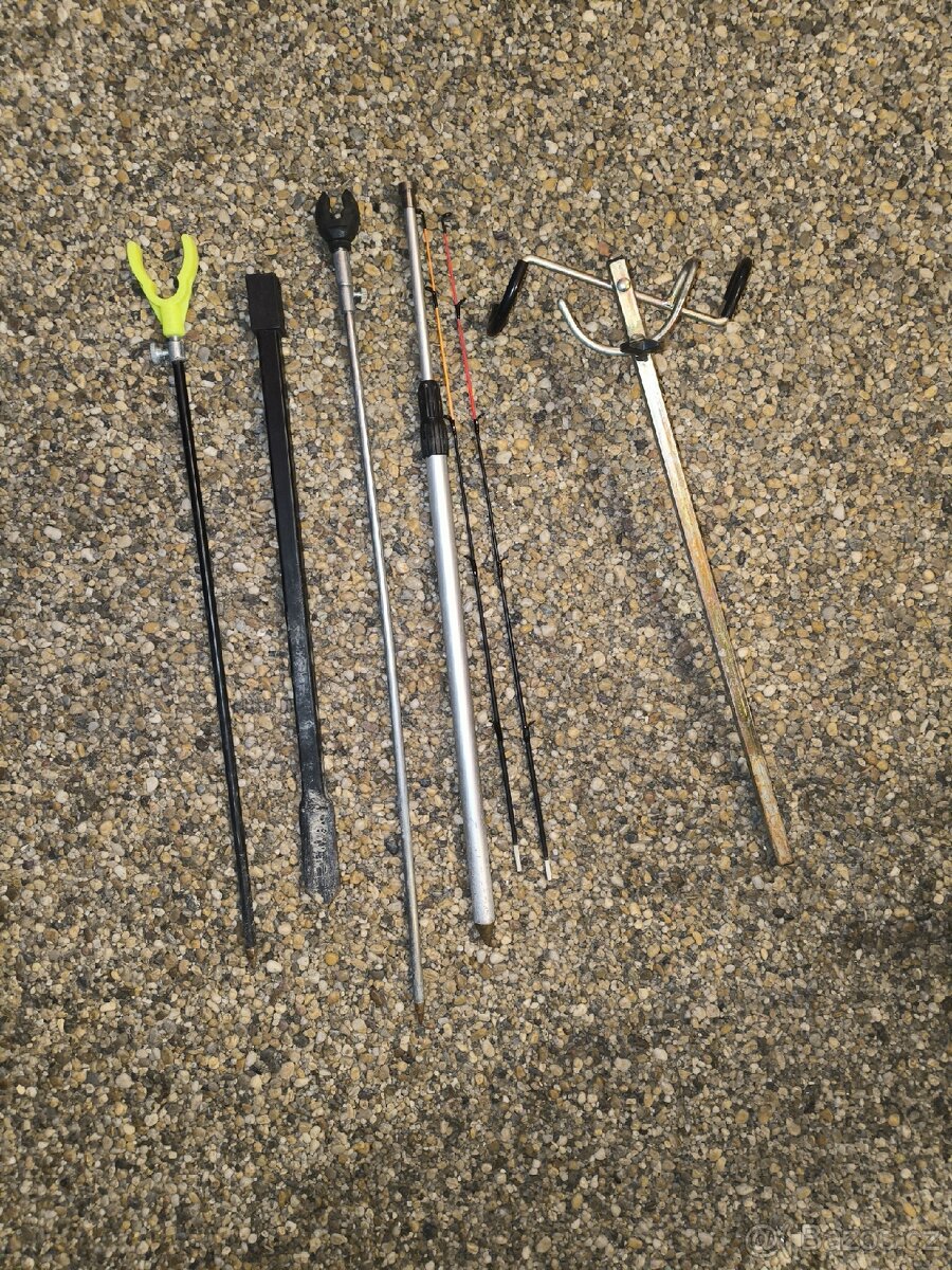 Kompletní rybářská sada pruty, podběrač a příslušenství - 3