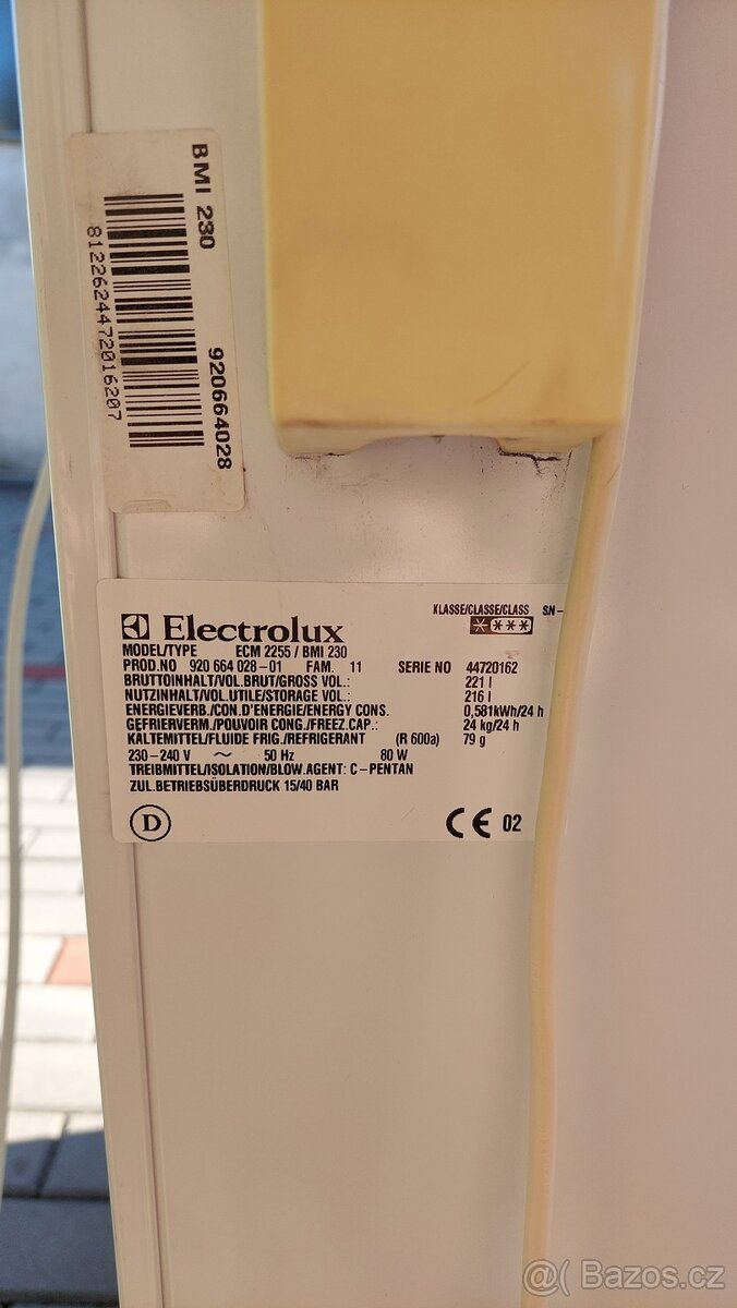 Pultový mrazák ELECTROLUX ECM 2255 - 3
