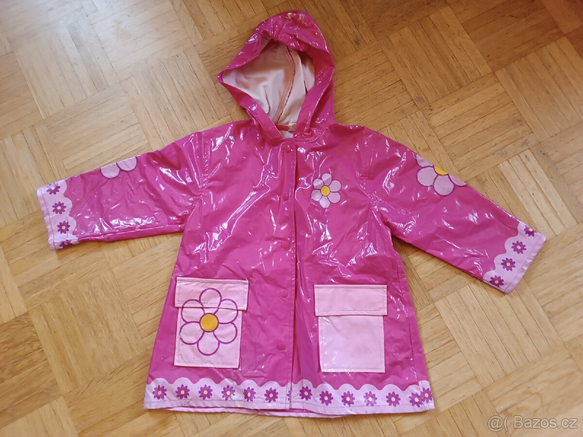 Pláštěnka, pláštěnky dívčí 98 - 104 - 3