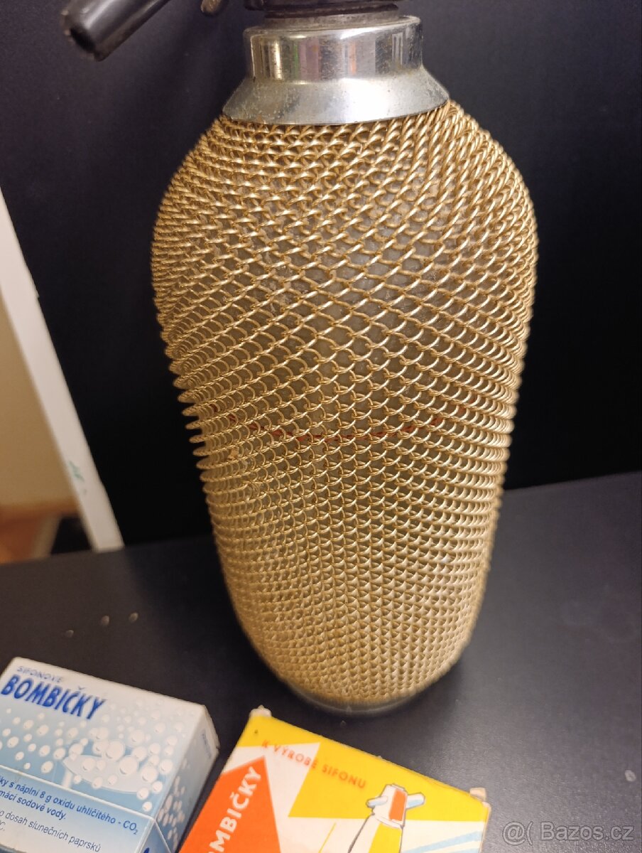 Retro sifon lahev bombičky - 3