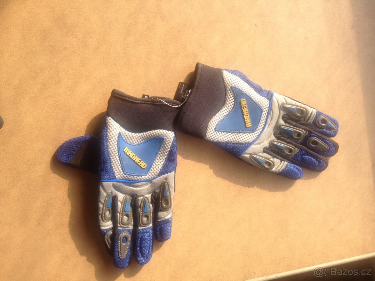 Enduro-cross rukavice, nové - MADHEAD - 3