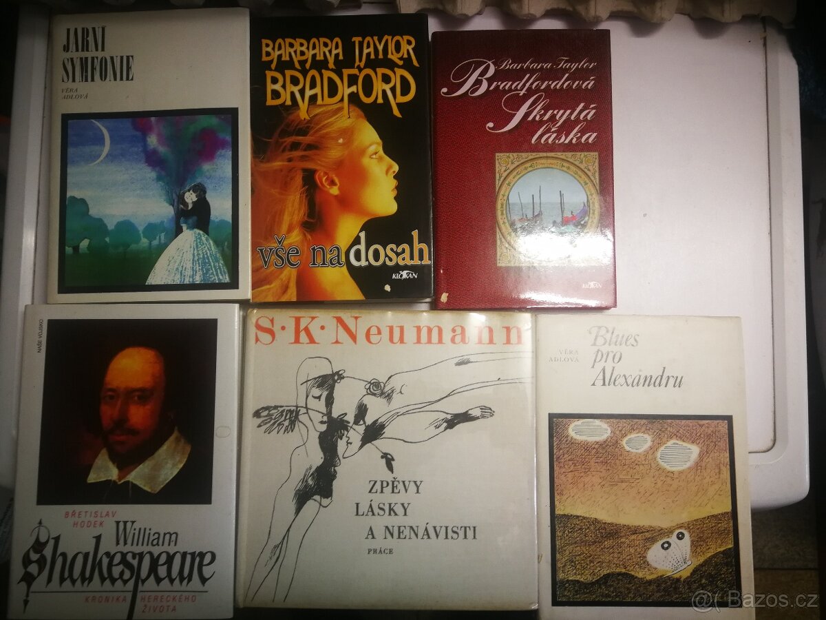 Knihy různých žánrů -beletrie ap. - 3