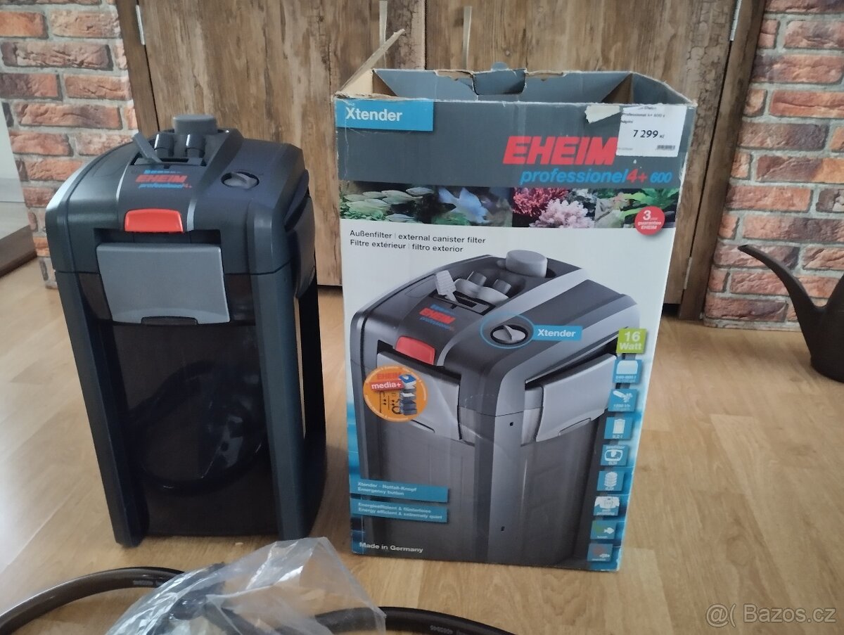 Vnější filtr Eheim Professionel 4+ 600 (akvárium 250-600L) - 3