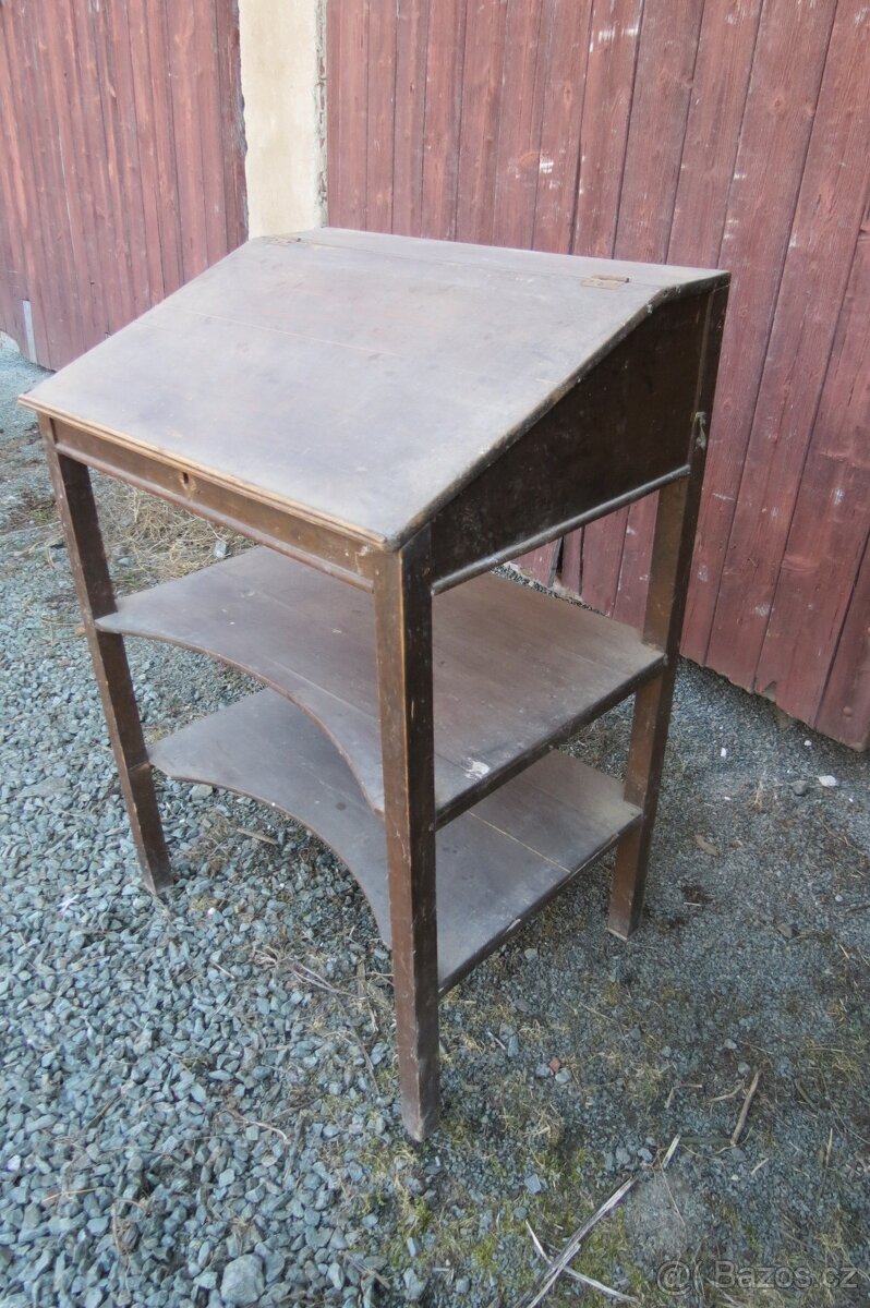 Stůl ze staré pošty na psaní - 3