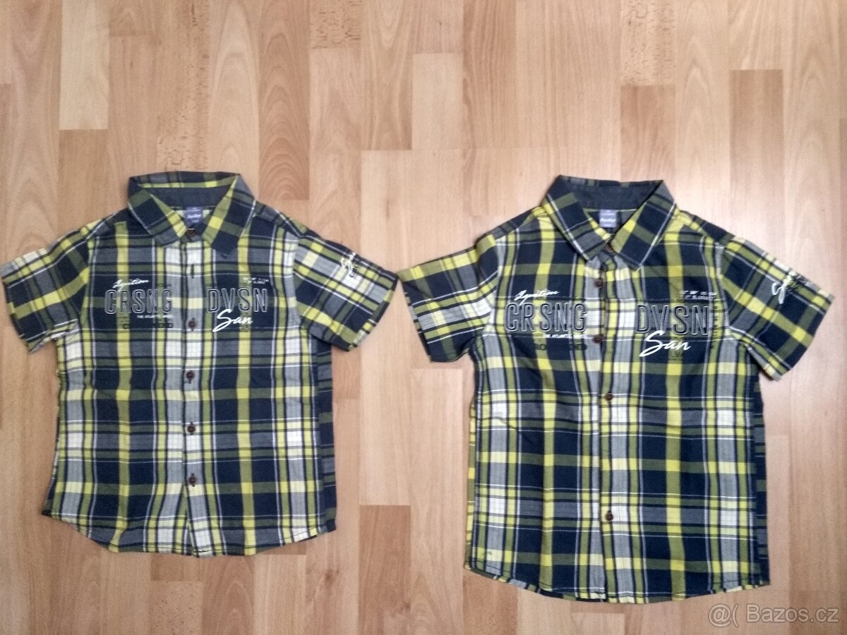 Chlapecké košile pro dvojčata - 3