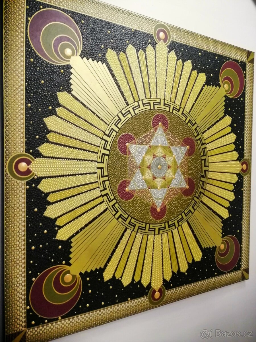 Mezi Vesmírem a Zemí 80x80 cm - 3