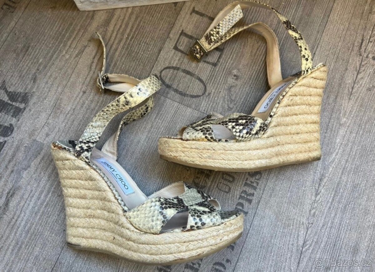 Jimmy Choo boty na klinku, originál - 3