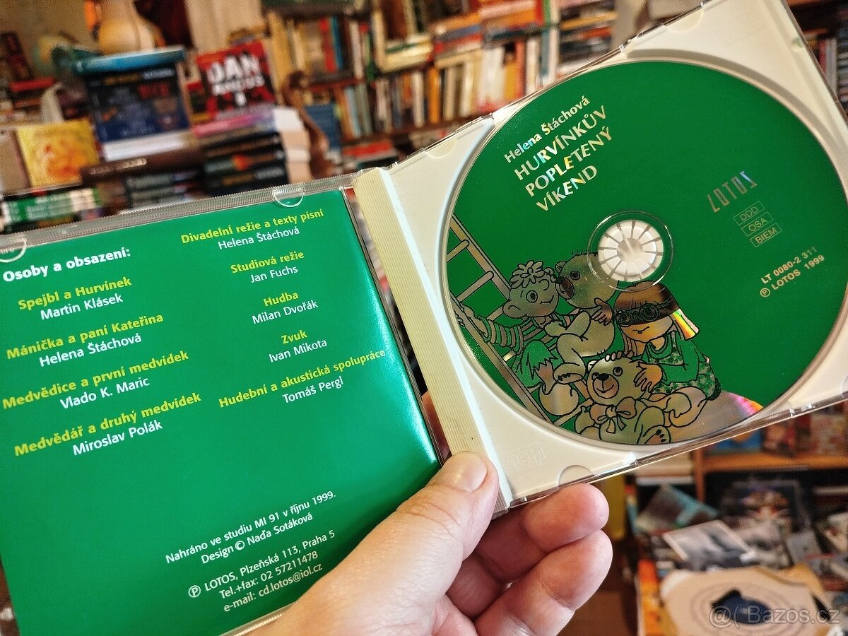 CD HURVÍNKŮV POPLETENÝ VÍKEND (nejlevněji) - 3