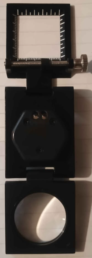 lupa s měřícím rámem - 3