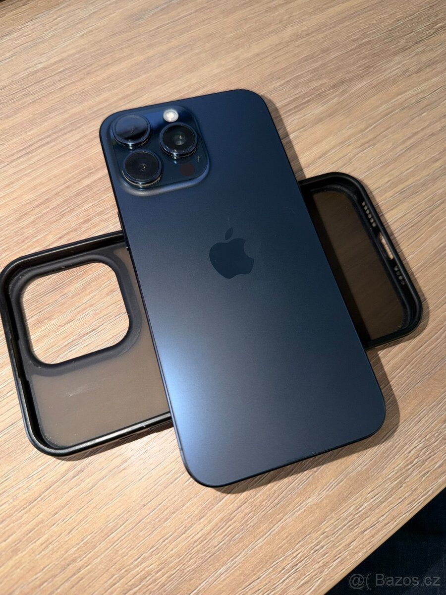 Apple iPhone 15 Pro Max 256GB - Blue Titanium - 3