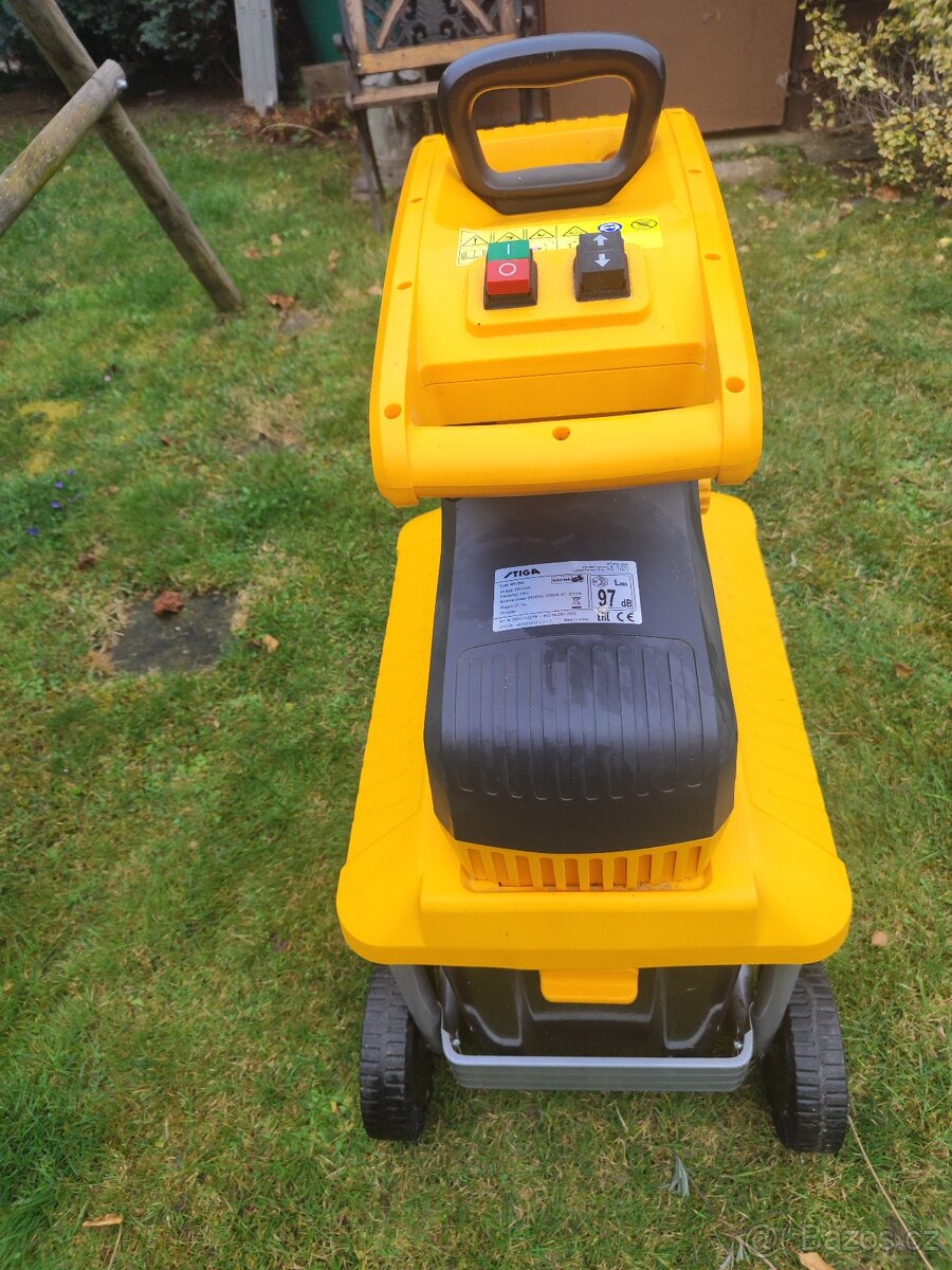 Prodám drtič větví Stiga Bio silent 2500 - 3