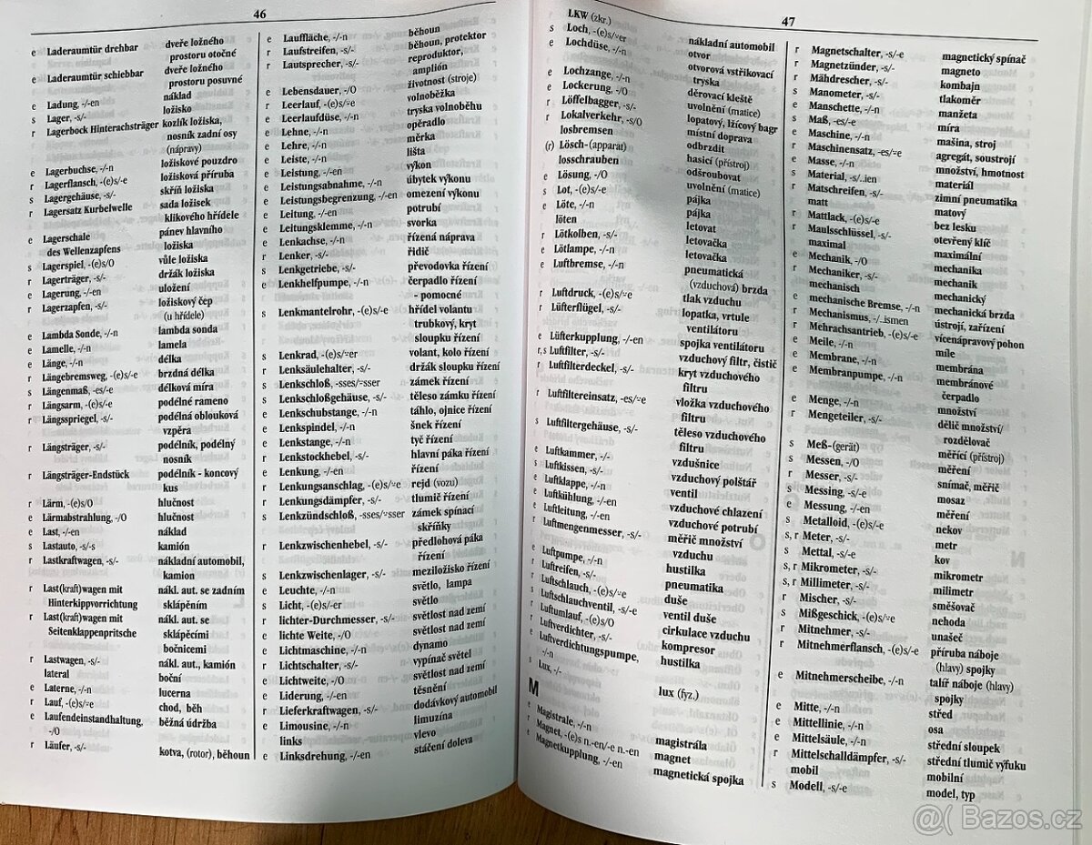 Motoristický technický slovník - 3