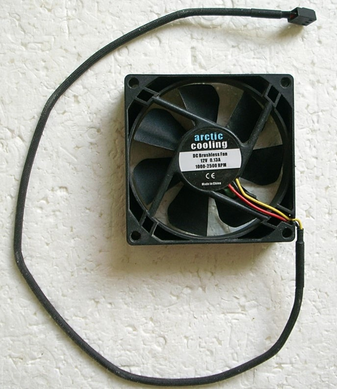 ventilátory Arctic Cooling 80 mm - 3