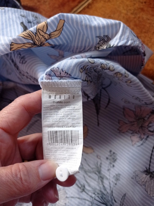 Košilové šaty zn. Mohito vel. 32 - 3