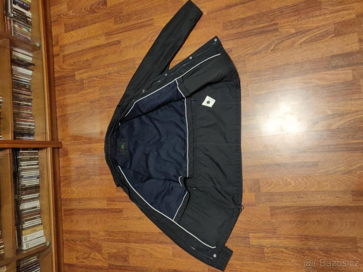 Pánská bunda Lacoste černá – velikost L - 3