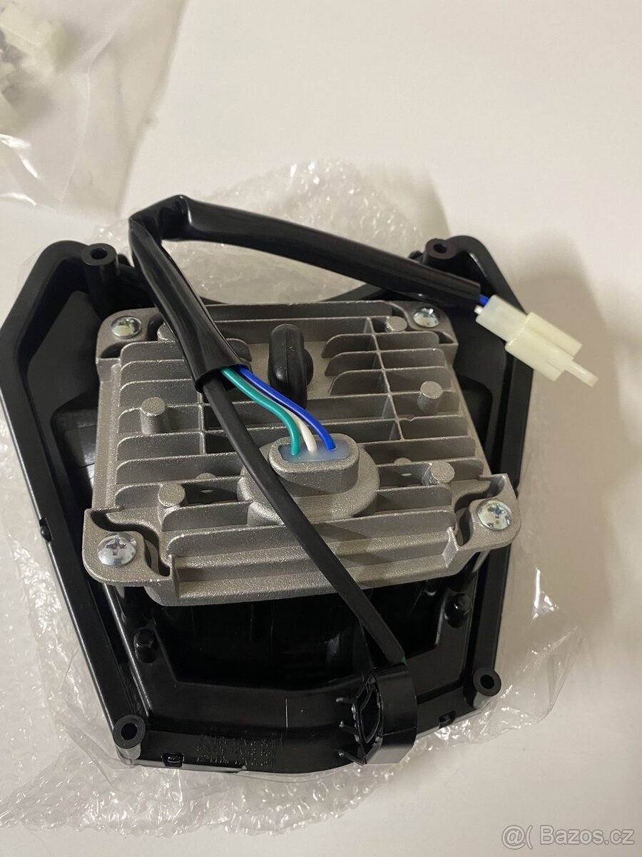 KTM EXC maska + LED světlo, nové s homologací - 3