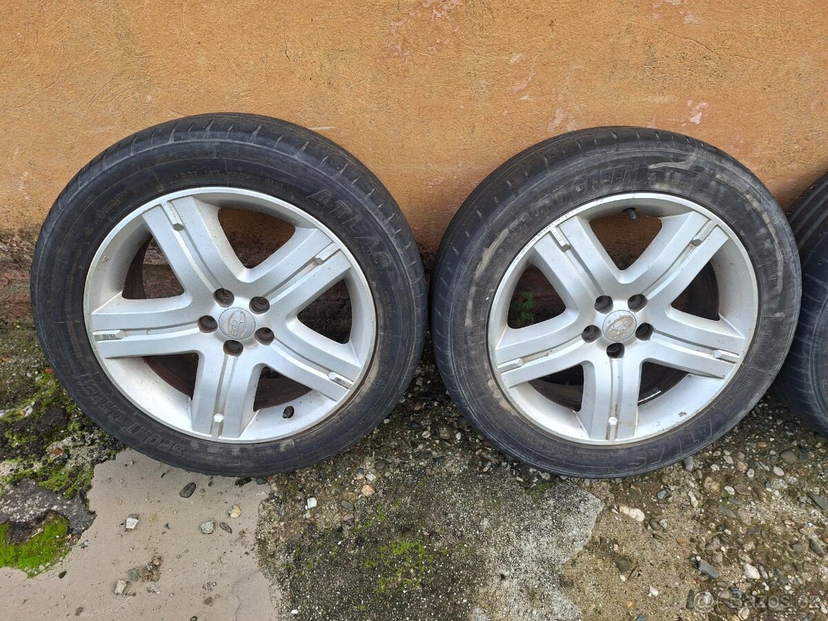 Alu kola Subaru Forester 215/55 R17 - 3