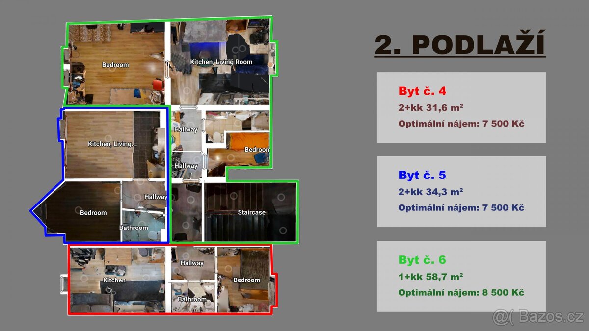 Prodej činžovního domu Husova 791/34, Duchcov - 3