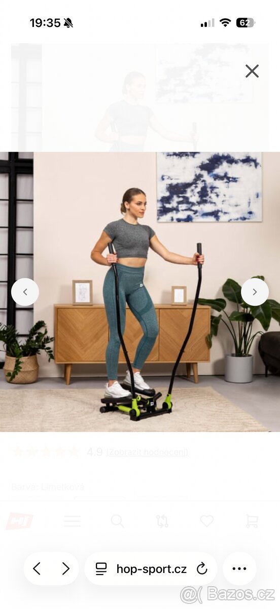 Prodám Stepper twist s rameny, limetkový - 3