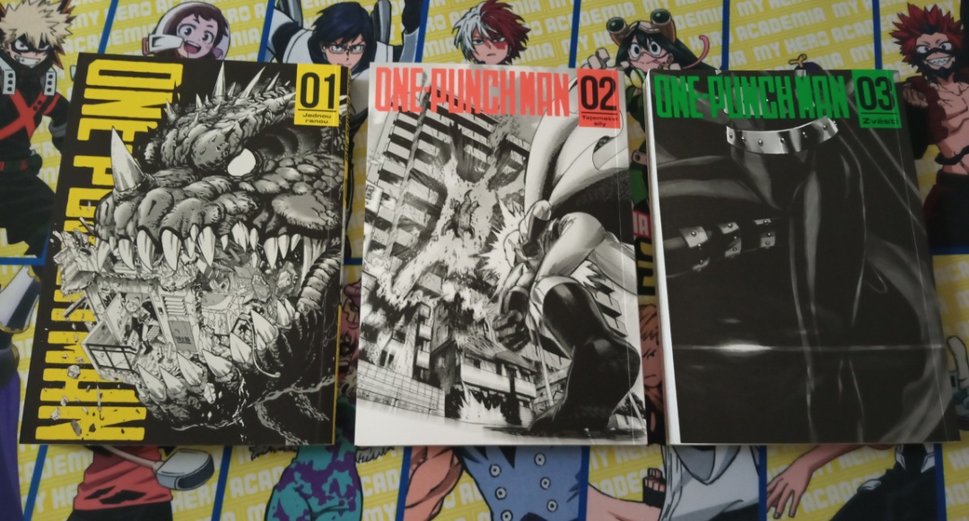 One punch man 1,2,3 Mangy - 3