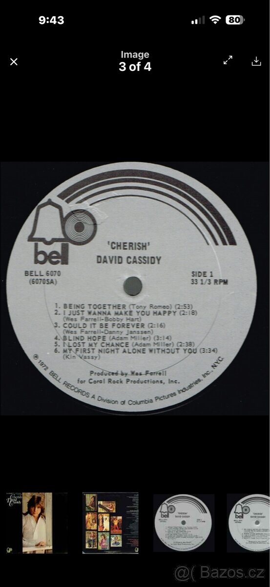 LP - David Cassidy - 3