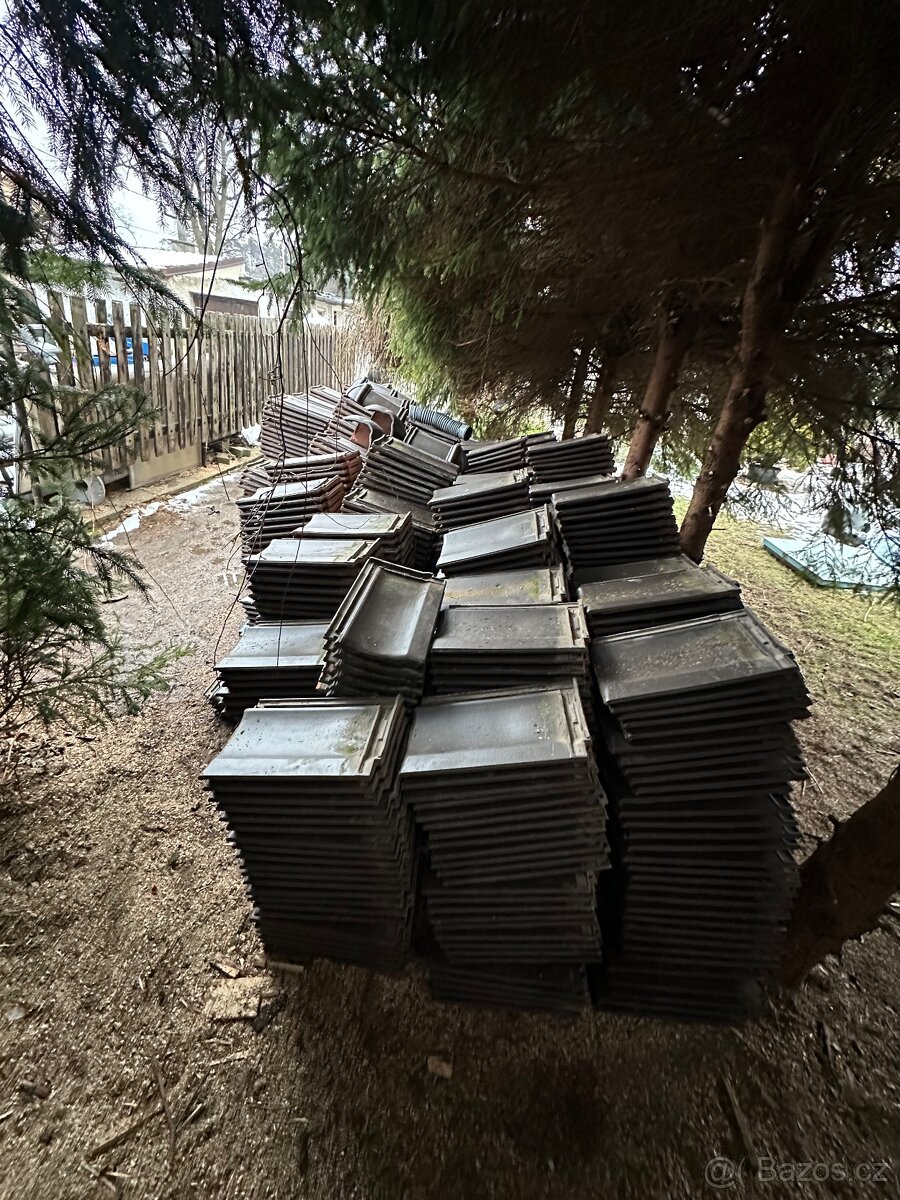 Použitá střešní krytina Tondach Stodo 12 (Contiton 12) hnědá - 3