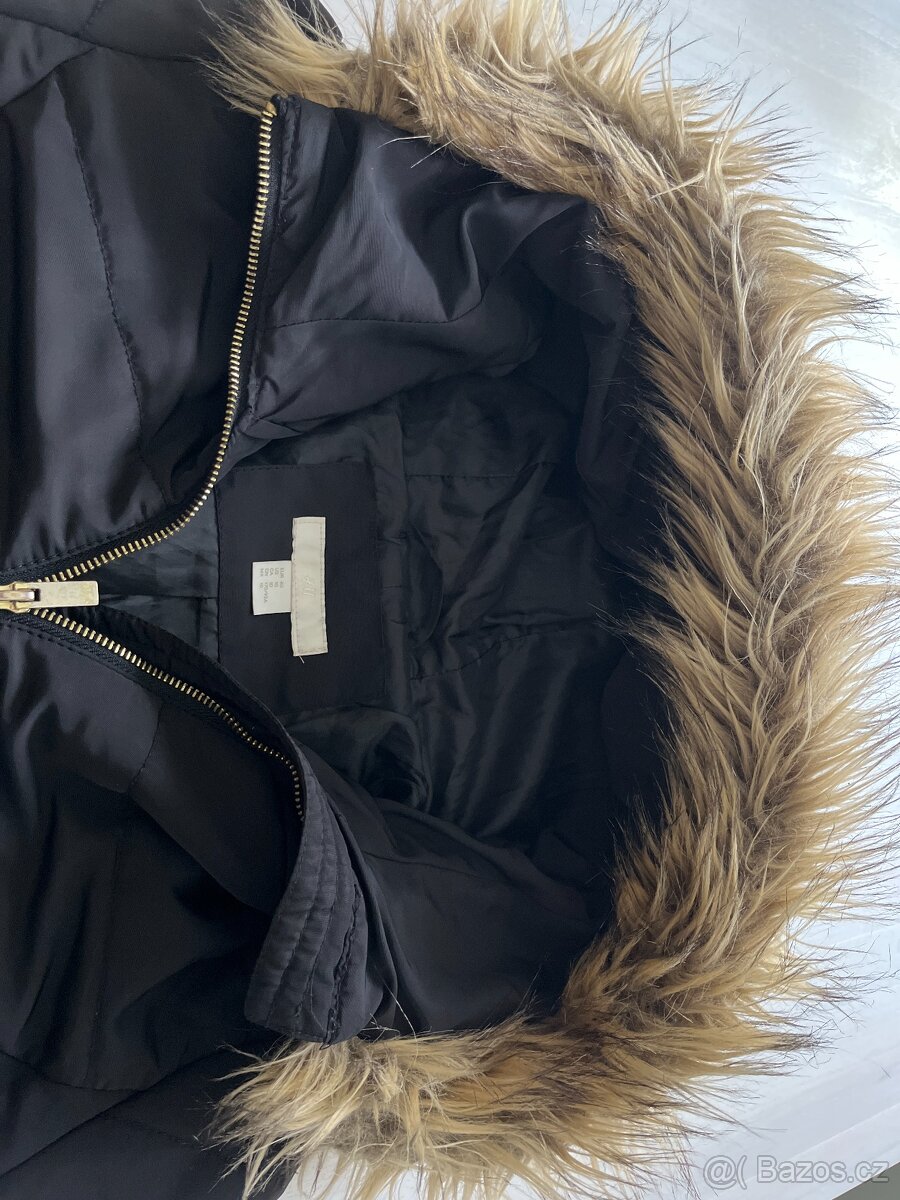 Zimní prošívaná bunda H&M vel 40 - 3