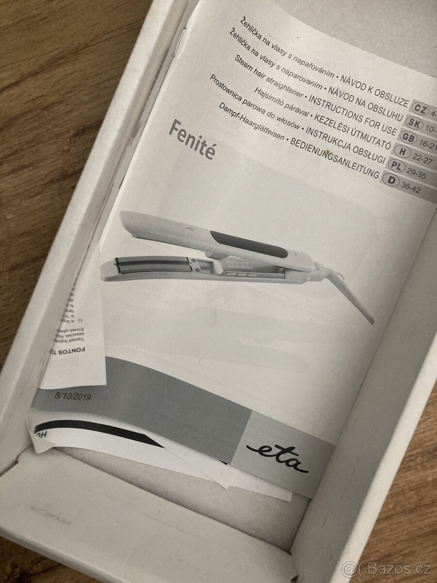 Žehlička na vlasy Eta - 3