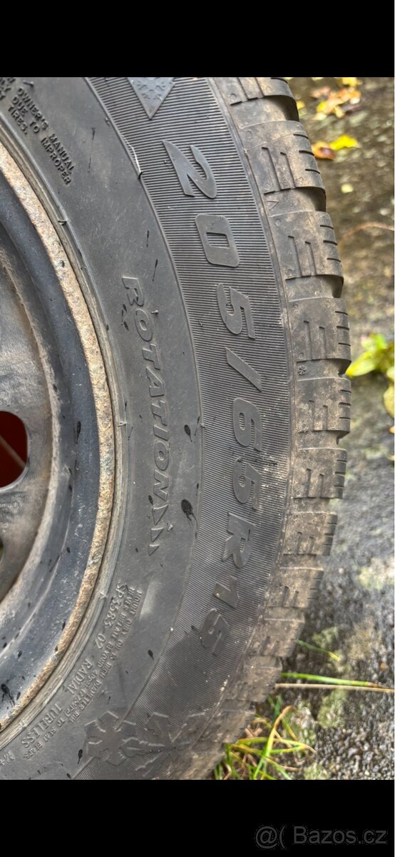 Plechová kola 205/65 R15 - 3