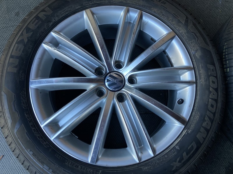 Alu kola VW TIGUAN II 18" 5x112 celoroční NEXEN 235/55R18 - 3