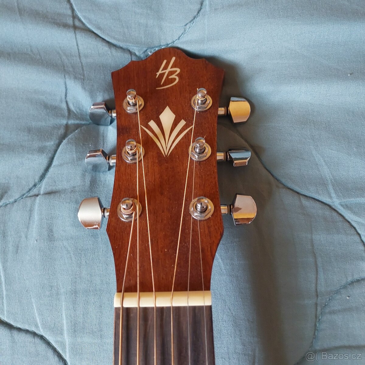 El.akustická kytara Harley Benton Custom Line + gigbag - 3