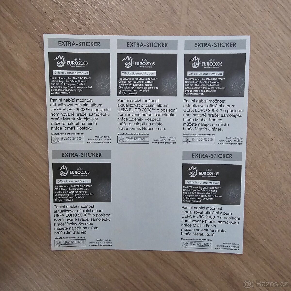 Euro 2008 - nalepkove album - 3