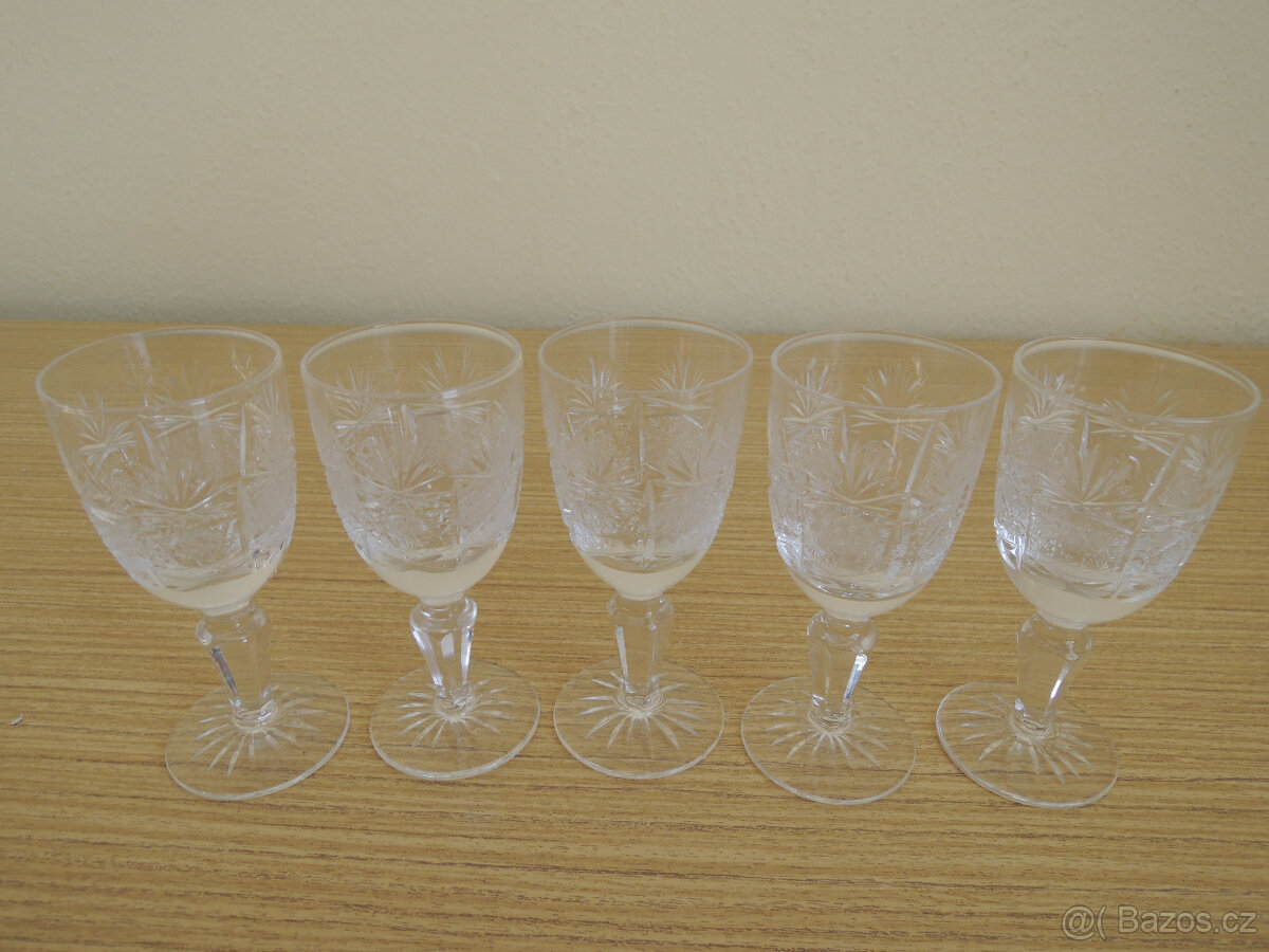 Broušené skleničky - 3
