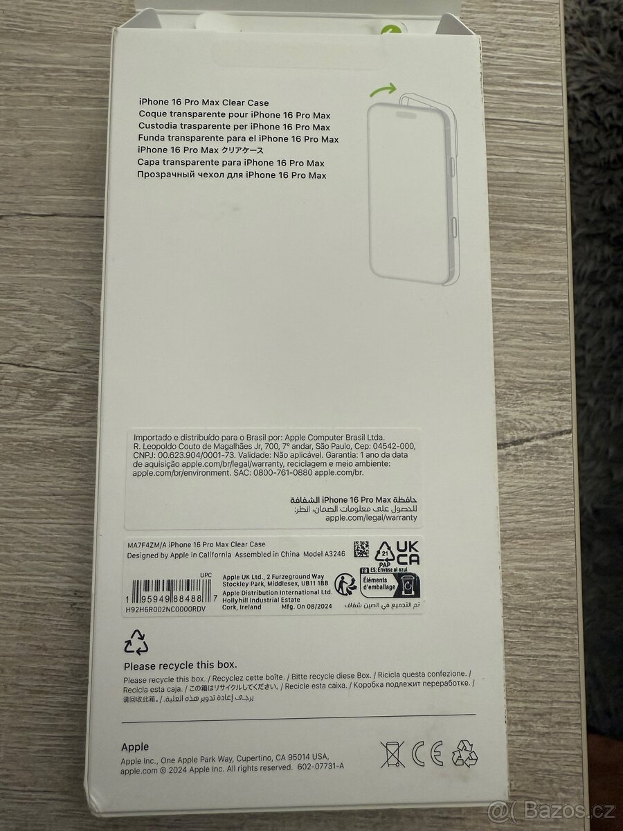 Kryt iPhone 16 pro Max ORIGINÁL - 3