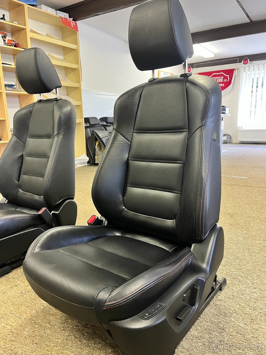 MAZDA 6 GJ KOŽENÝ INTERIER KOMPLETNÍ, PĚKNÝ STAV - 3