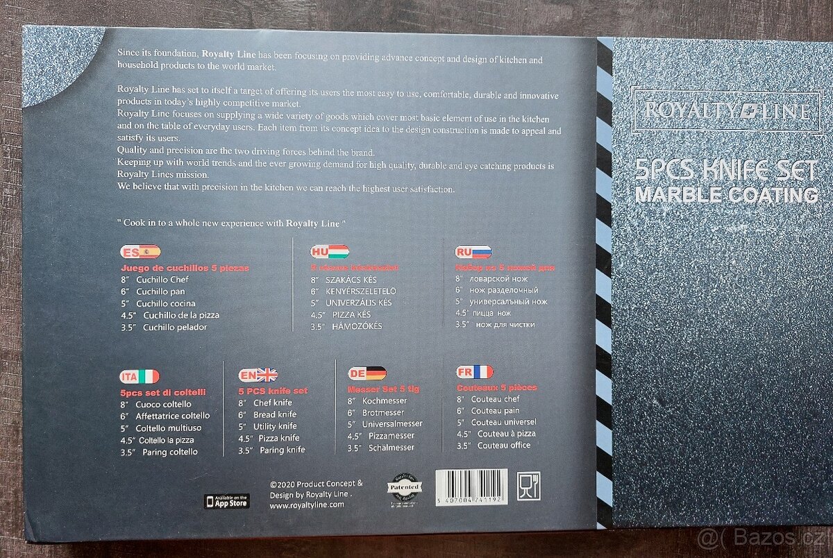 Dárková sada nožů. - 3