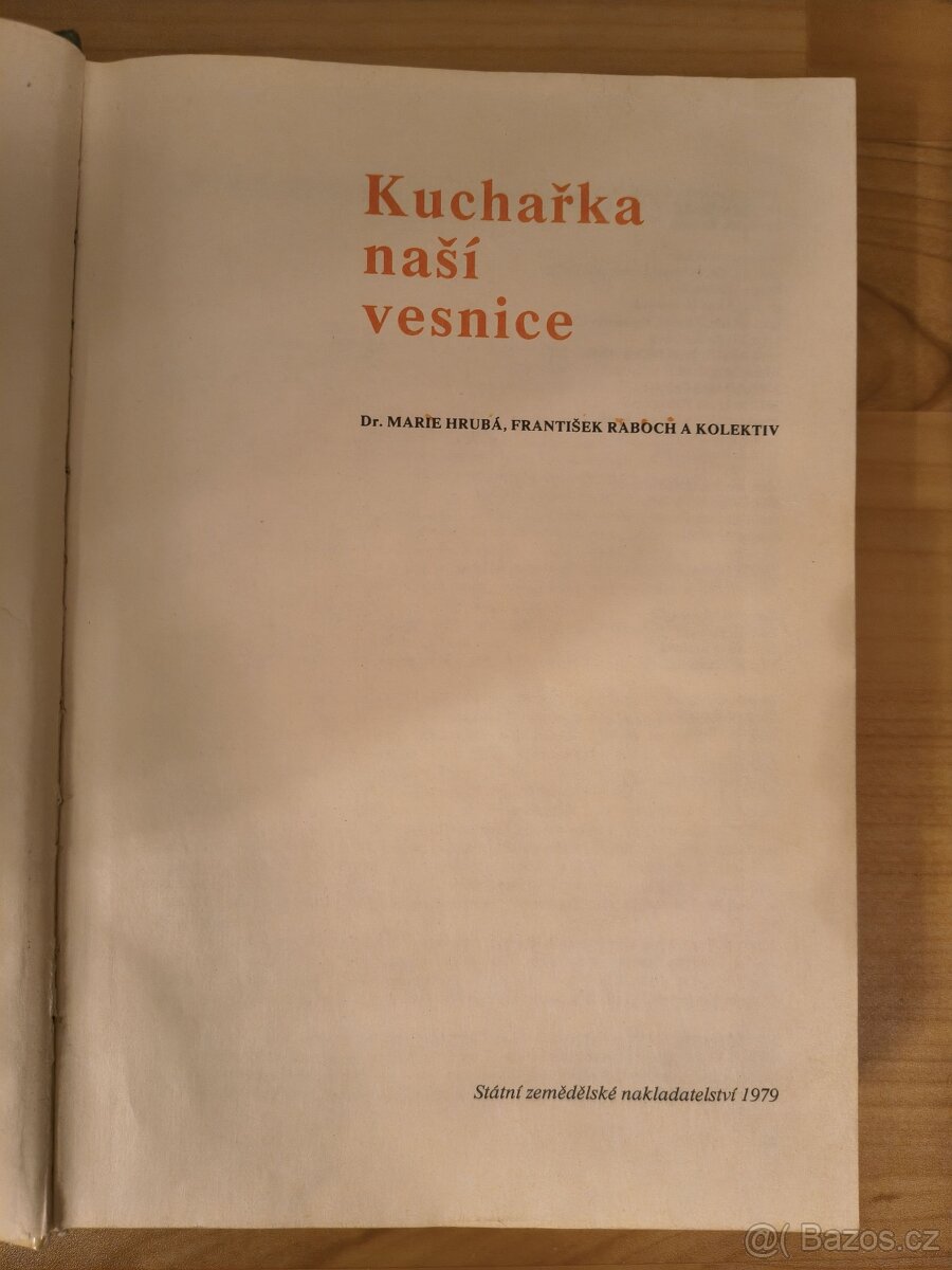 Historická kuchařka z r. 1979 - 3