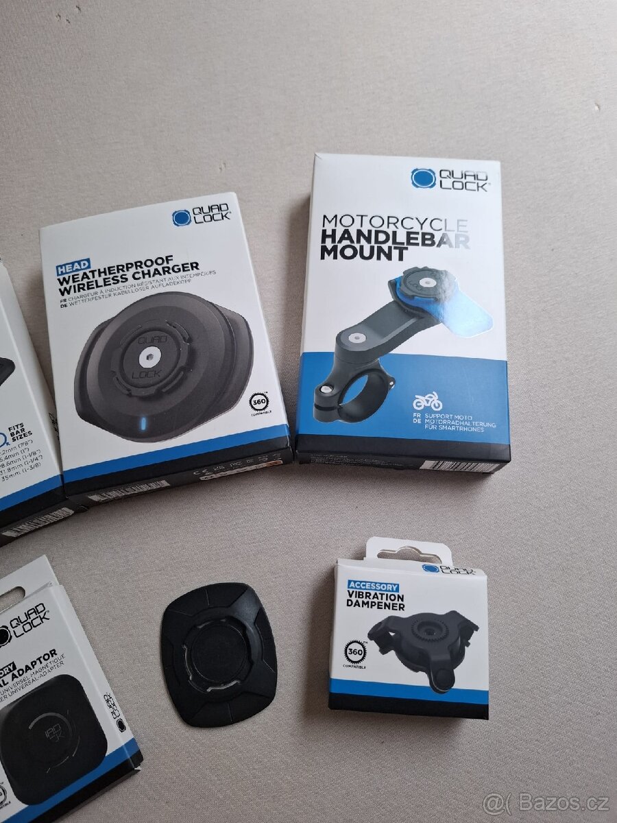 Quad Lock mix držáky, samolepky - 3