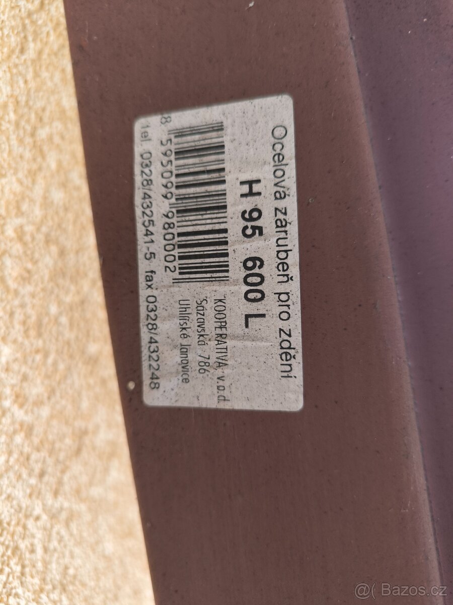 Dveřní zárubeň ocelová 600L - 3