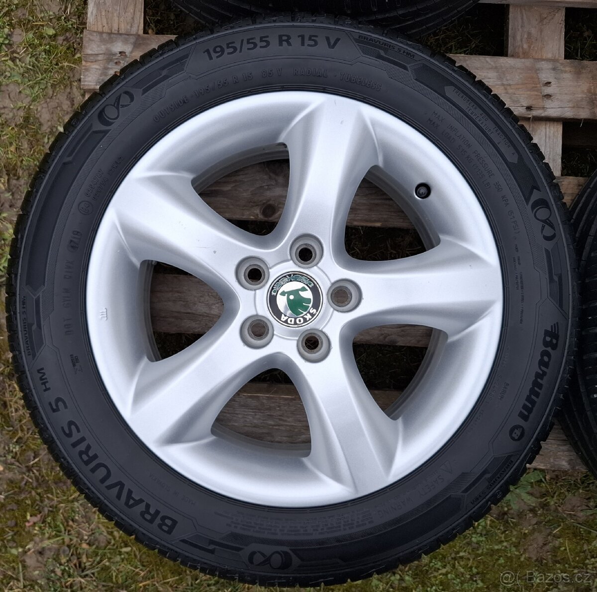 340 Alu Fabia II/Roomster 195/55/15 - 3