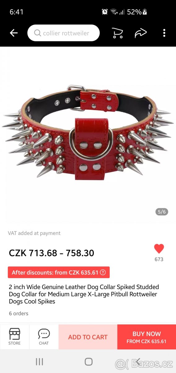 Obojek pro psa (Bullterier,pitbull...) - 3