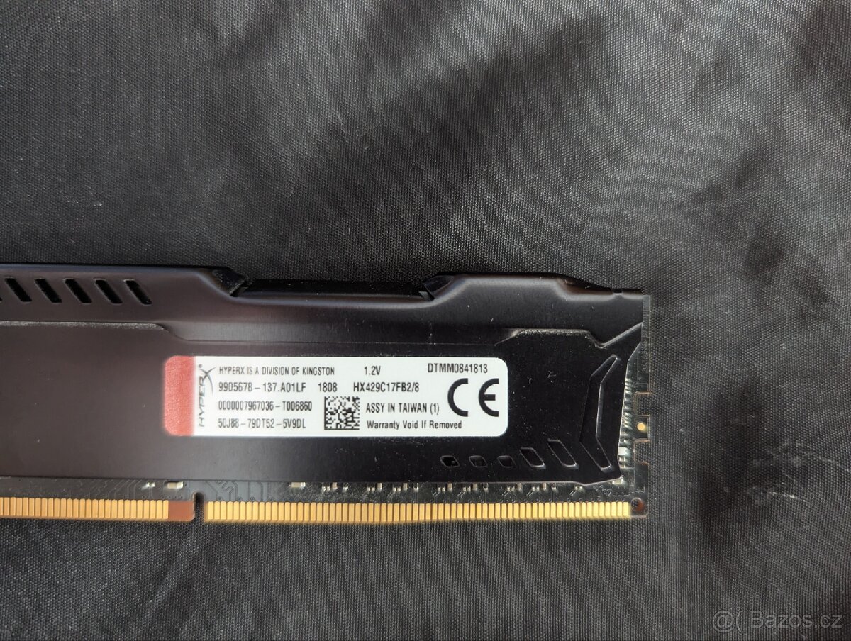 Kingston hyperx fury DDR4 8GB RAM - 3