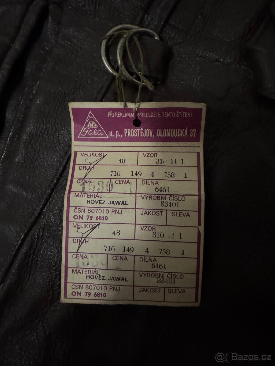 Kožené kalhoty VB, SNB motohlídka - 3