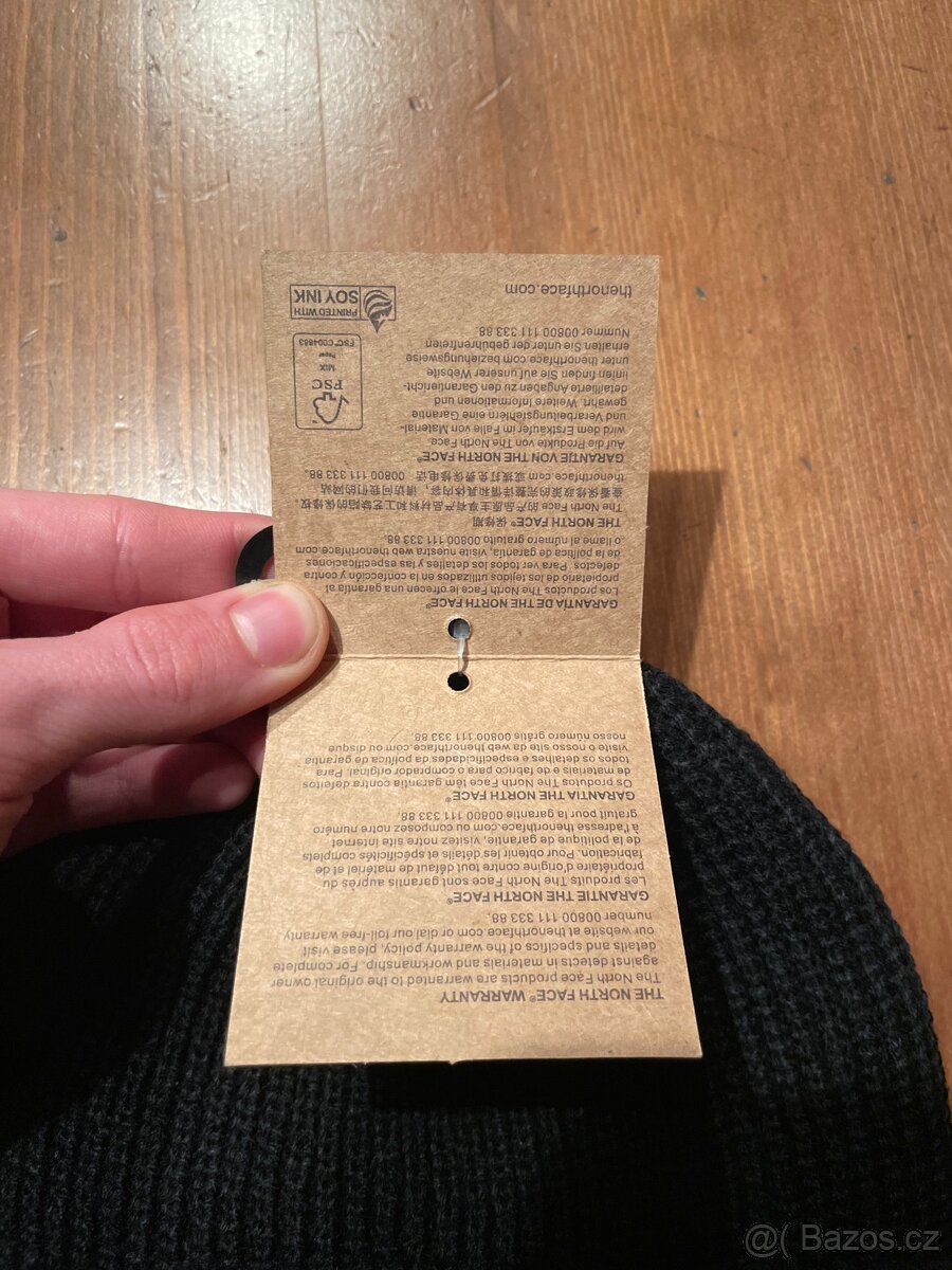 The North Face čepice - černá - 3