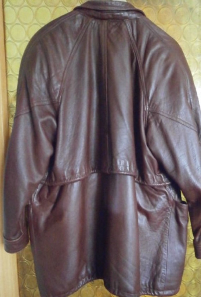 Kožená bunda parka - 3