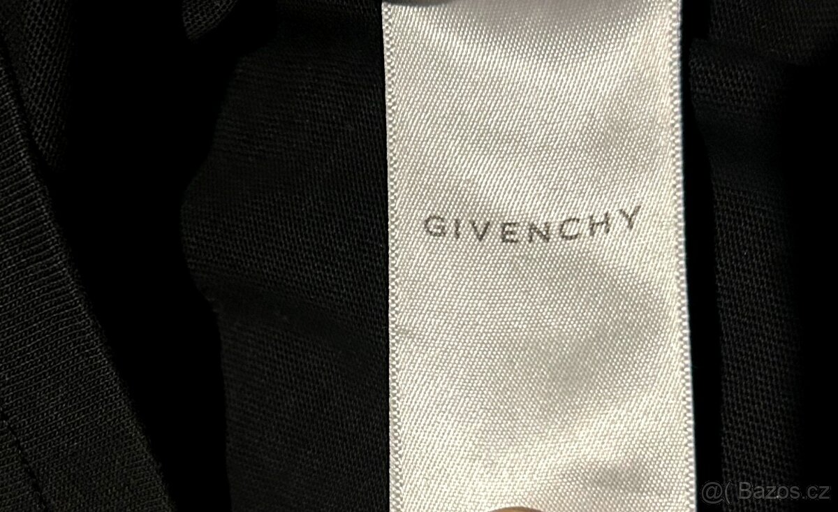 GIVENCHY PÁNSKÉ LUXUS BAVLNĚNÉ TRIČKO - 3