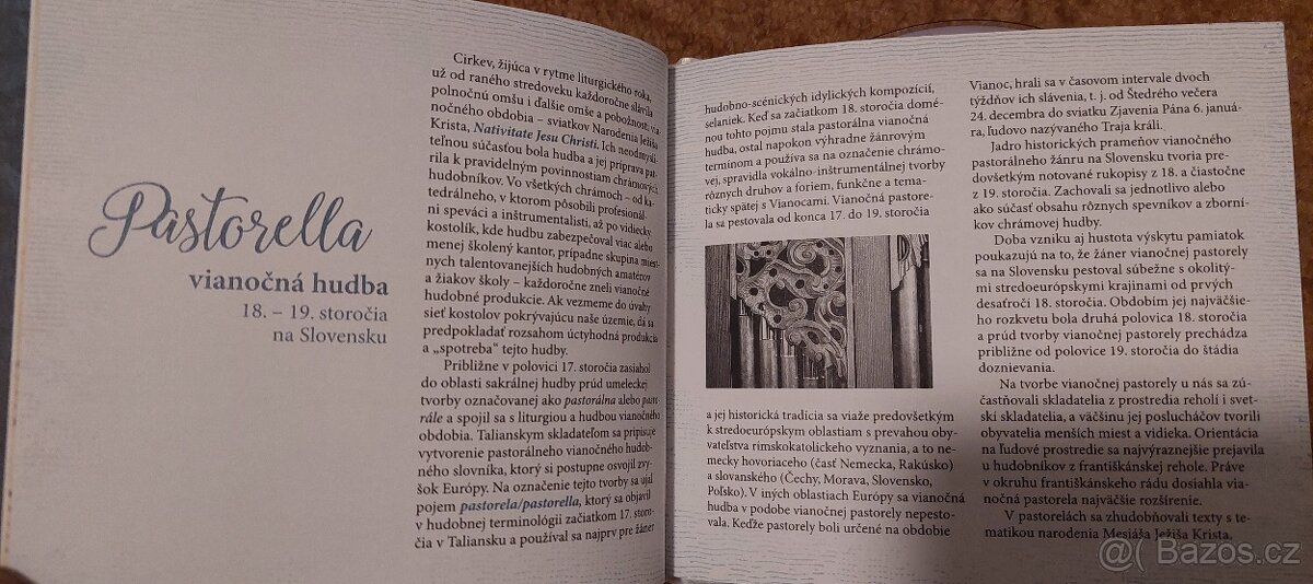 CD Pastorella vianočná hudba 18. - 19. storočia na Slovensku - 3