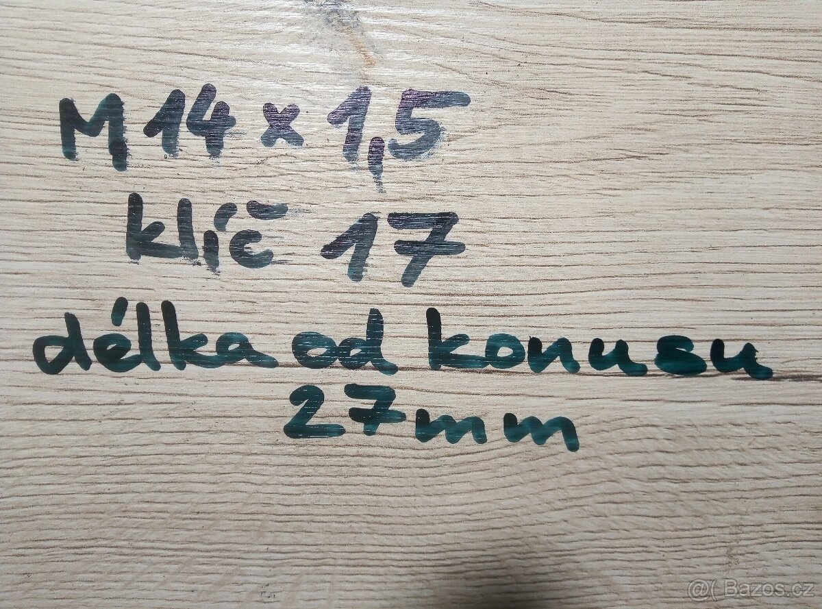 bezpečnostní šrouby kol M14 - 3